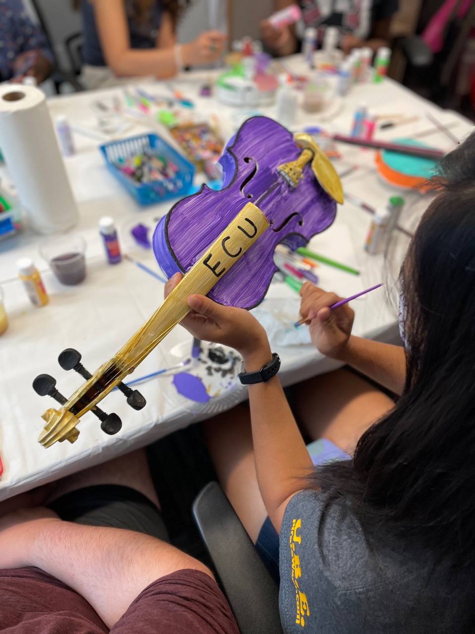 How to Paint a Violin Musical Empowerment
